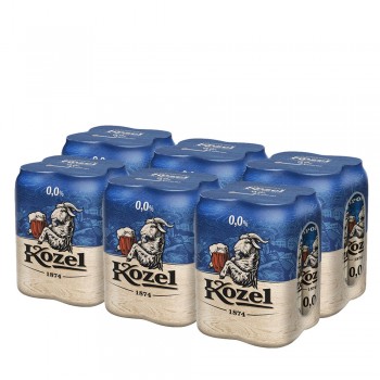 Kozel polotmave Nealko - 24 x 500ml