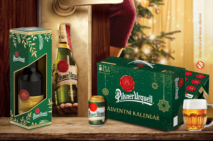 Pilsner Urquell Weihnachten